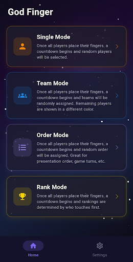 God Finger - Random Pick&Team screenshot 1